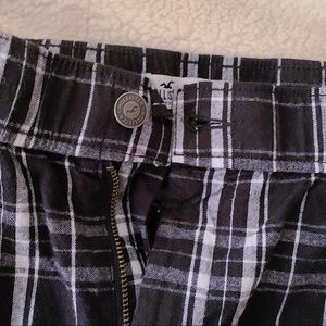 hollister girl woven crop slim pants